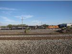 NS 1066 and 8059; BNSF 4543